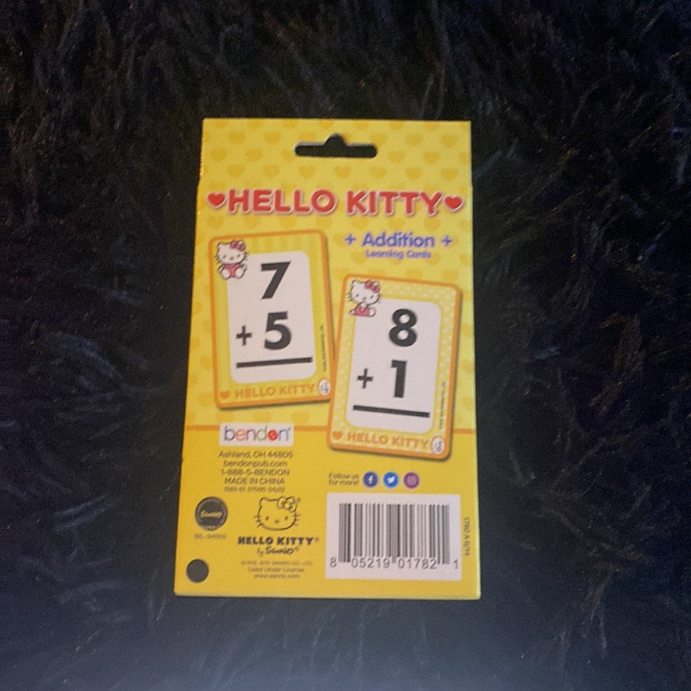 Hello Kitty Learning Cards-Addition - Picture 2 of 6